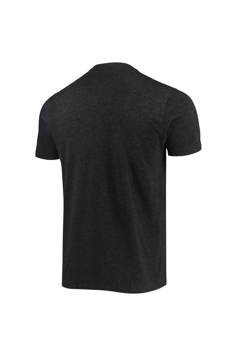 Men's '47 Black Philadelphia 76ers City Edition Club T-Shirt, Alternate, color, Heather Black