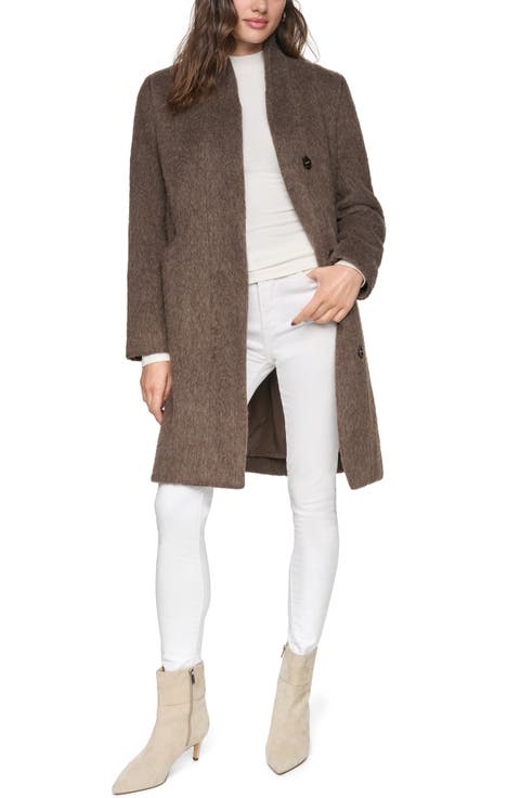 Addison Eyelash Wrap Coat