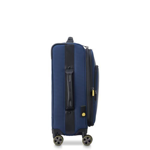Delsey Paris Wagram 20" Carry On Softside Expandable Luggage With Spinner Wheels In Navy