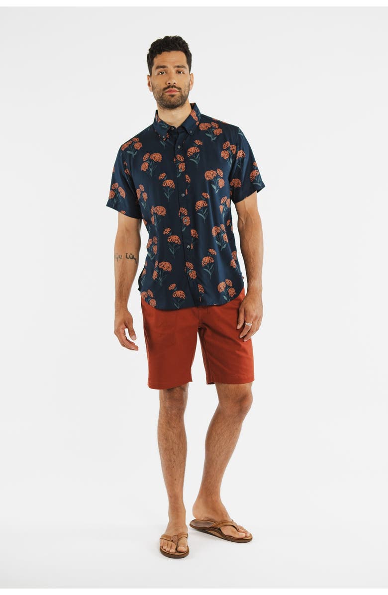 Bridge & Burn Grant Slim Shirt, Alternate, color, Wildflower