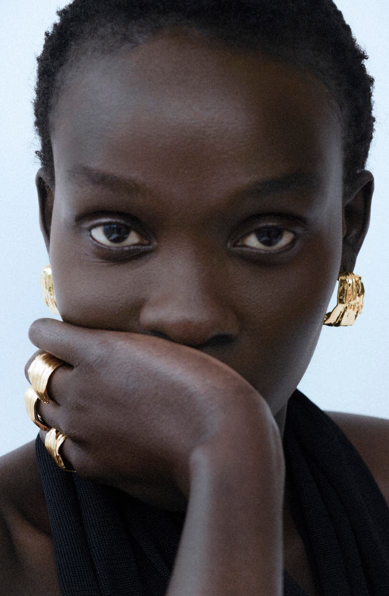 COMPLETEDWORKS 18K Gold Plate Earrings, Alternate, color, Gold