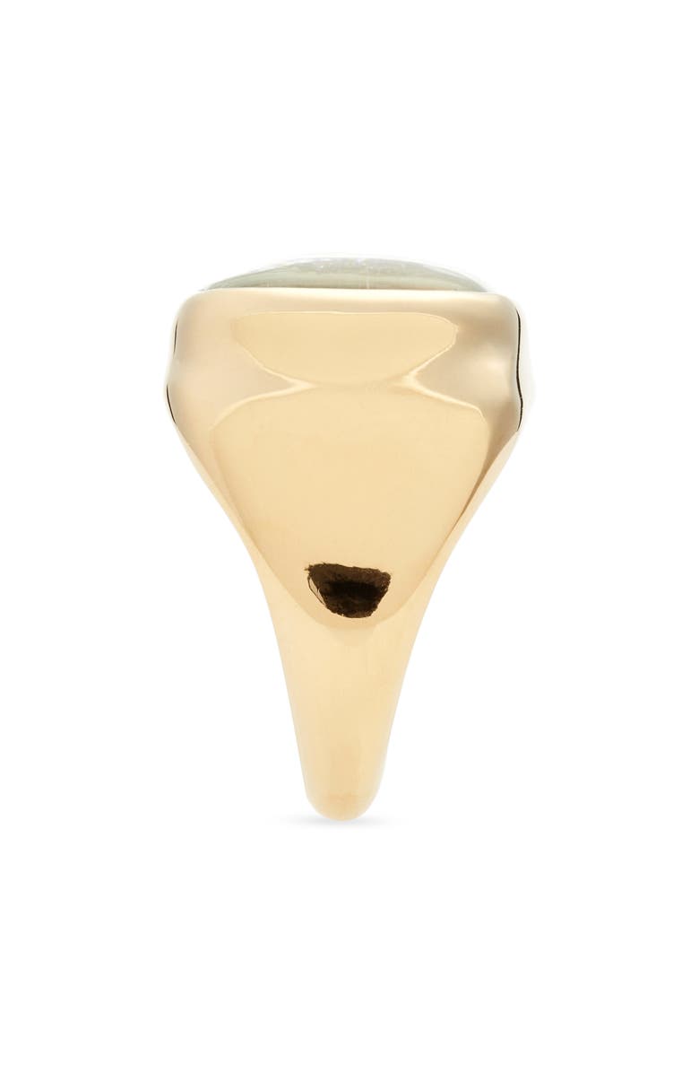SOKO Umbo Square Statement Ring, Alternate, color, Clear