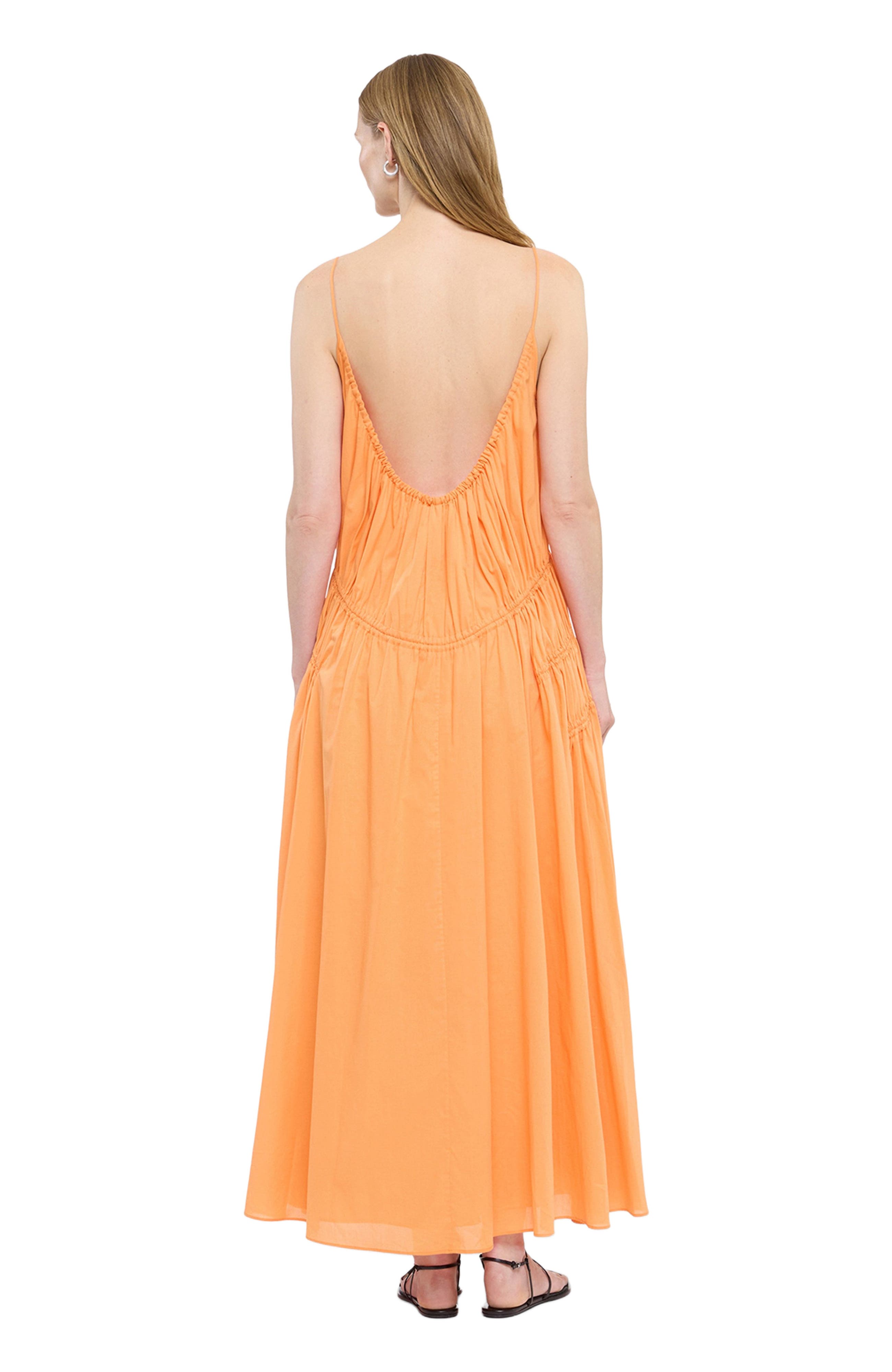 Gathered Scoop Back Dress - image 4