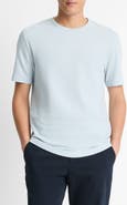 Vince Stripe Pima Cotton Piqué T-Shirt