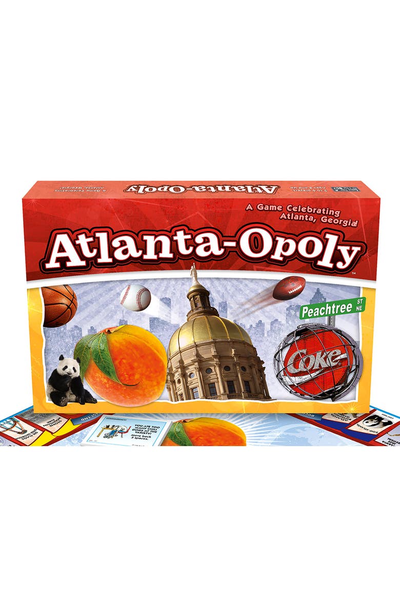 Late for the Sky Atlantaopoly Monopoly Board Game, Alternate, color, Multicolored