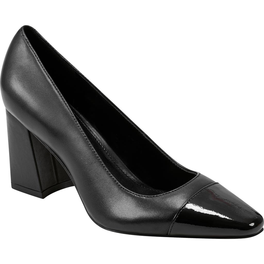 Marc Fisher Ltd Vernie Block Heel Pump In Black