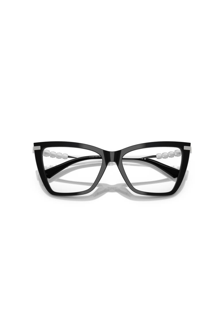 55mm Cat Eye optical glasses, Alternate, color, Black