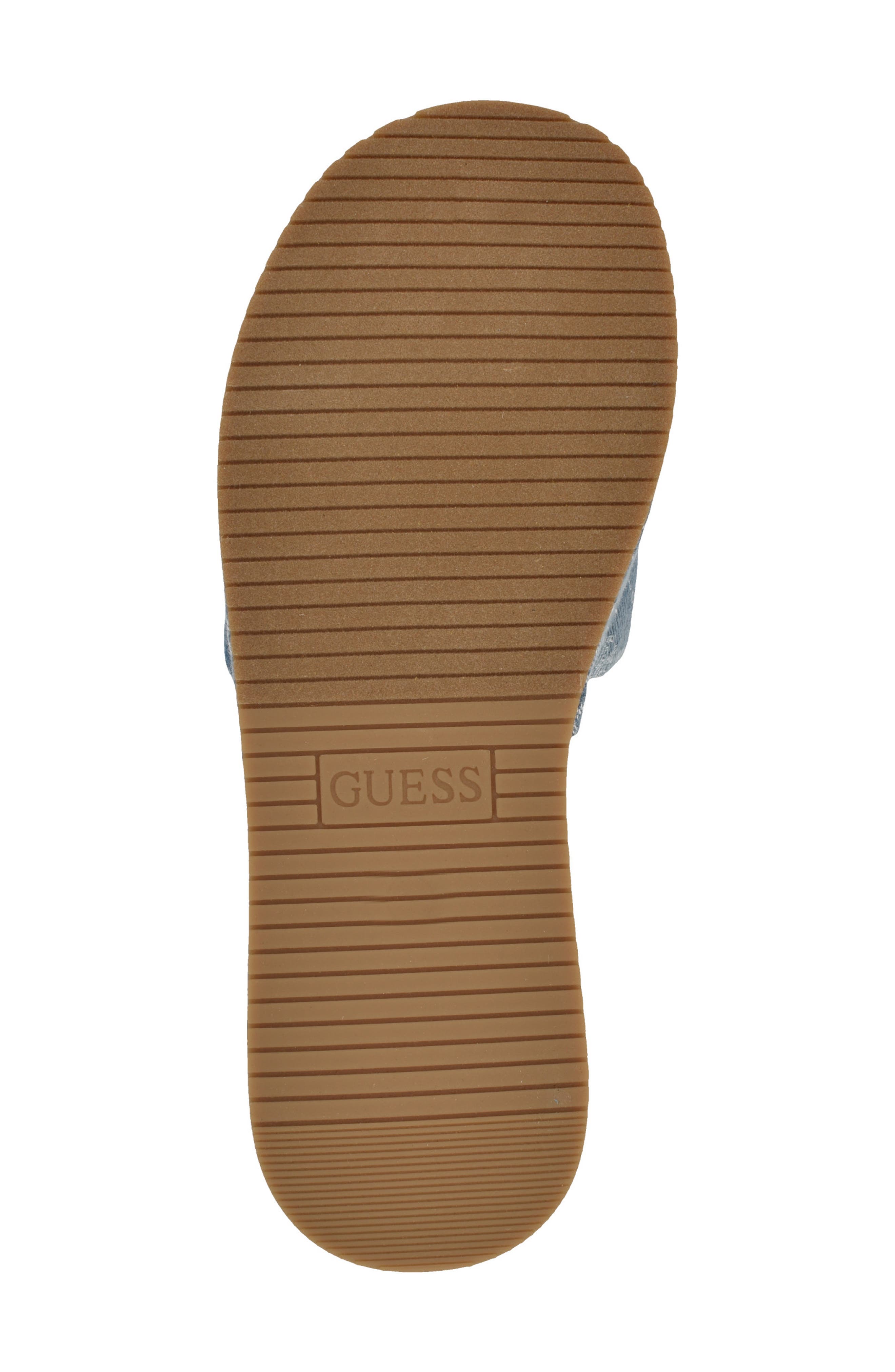 GUESS Bintai 2 Platform Sandal, Alternate, color, Blue