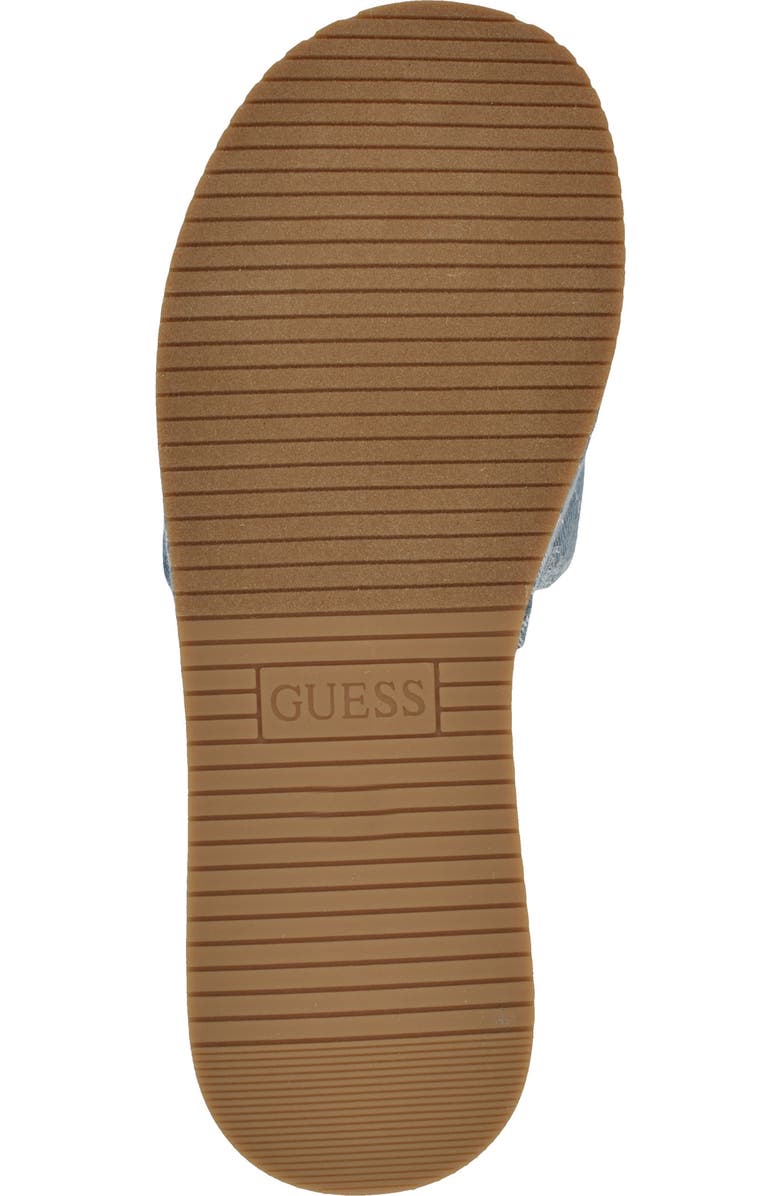 GUESS Bintai 2 Platform Sandal, Alternate, color, Blue