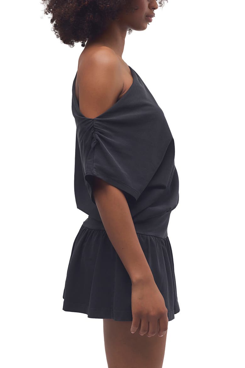 Hot Shot City Minidress, Alternate, color, BLACK
