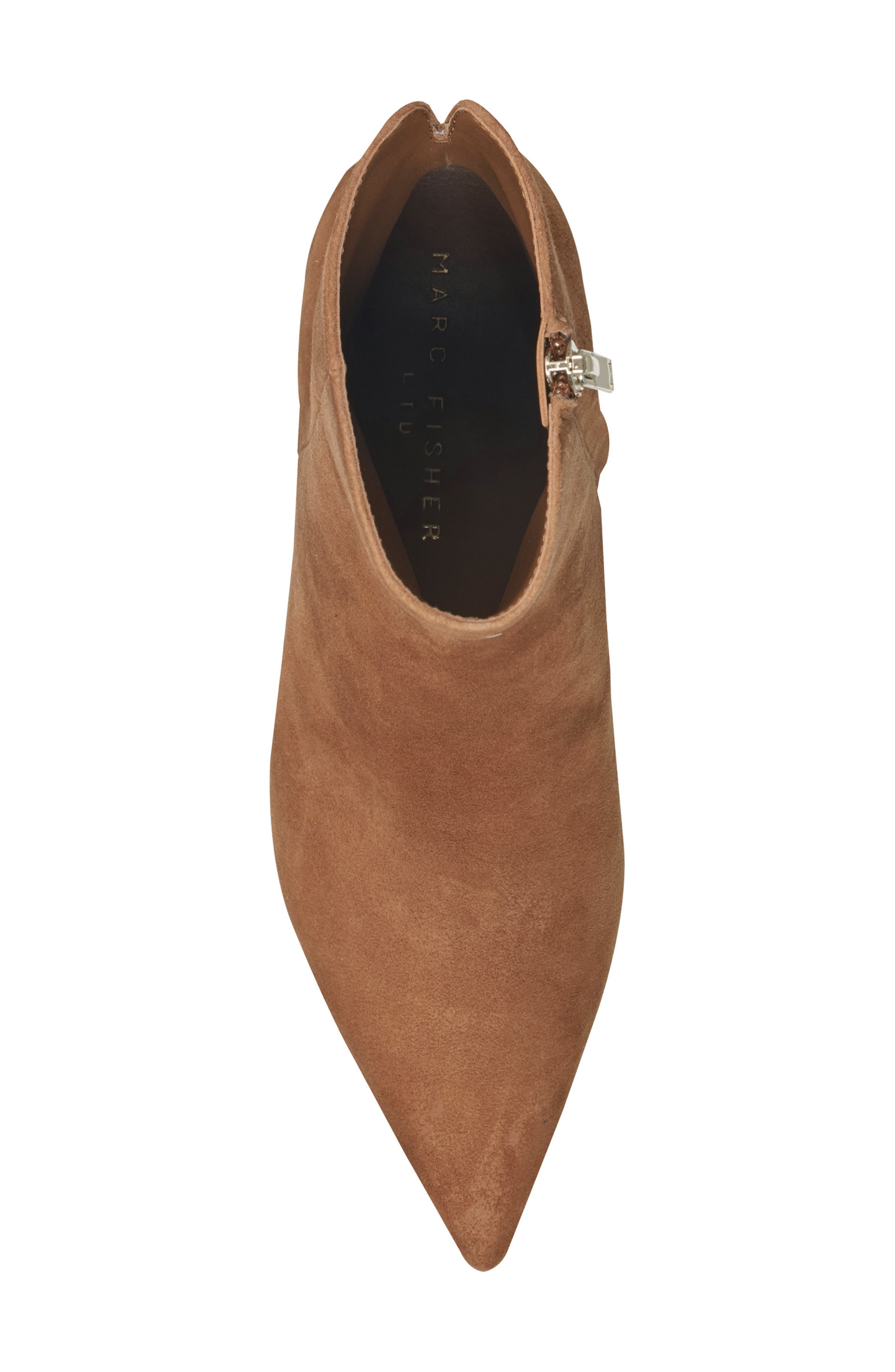 Marc Fisher LTD Mavey Pointed Toe Bootie, Alternate, color, Medium Natural