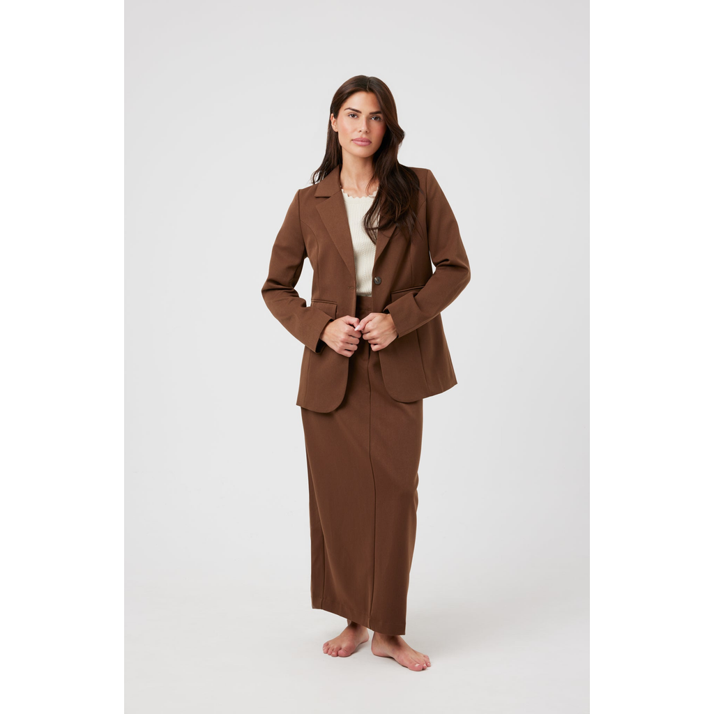 By Tess Milani Blazer in Brown at Nordstrom, Size Xx-Large