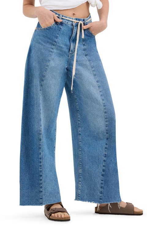 Women's Barrel Leg Jeans & Denim | Nordstrom