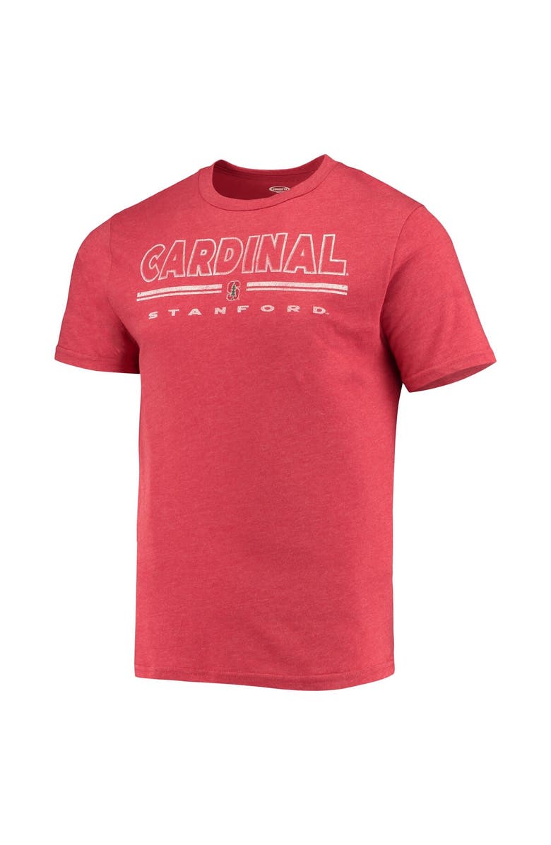 CONCEPTS SPORT Men's Concepts Sport Heathered Charcoal/Cardinal Stanford Cardinal Meter T-Shirt & Pants Sleep Set, Alternate, color, Heather Charcoal