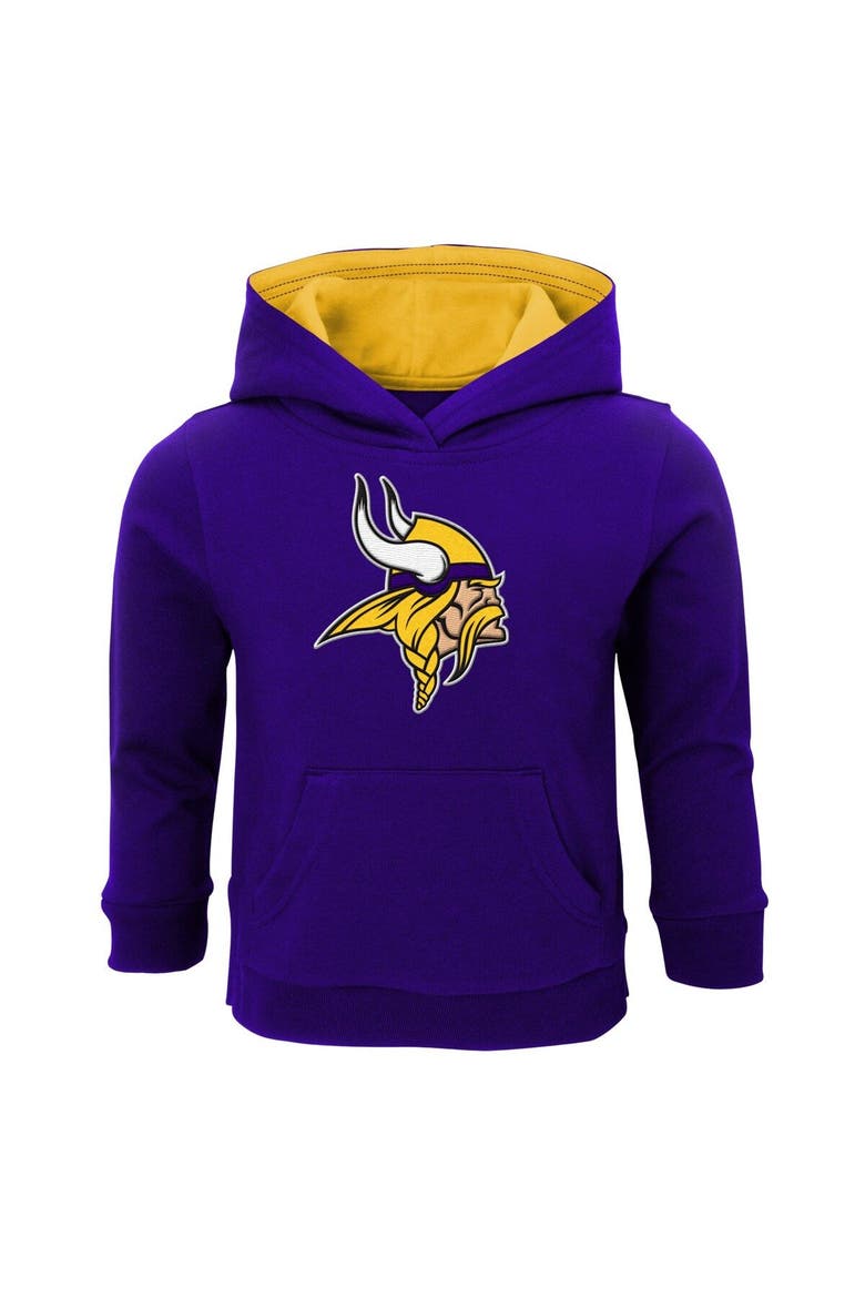 Toddler Purple Minnesota Vikings Prime Pullover Hoodie, Main, color, Purple
