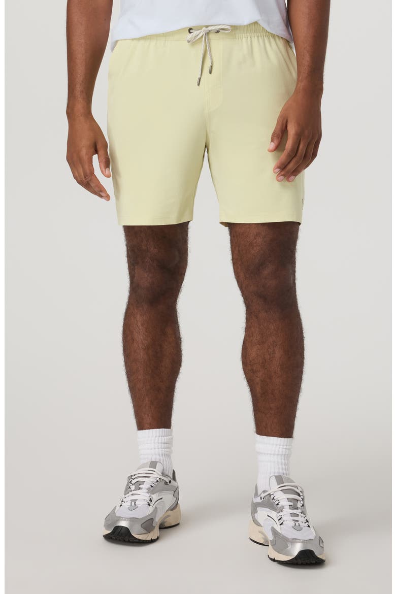 Banks Session Shorts, Main, color, SEED LINEN TEXTURE