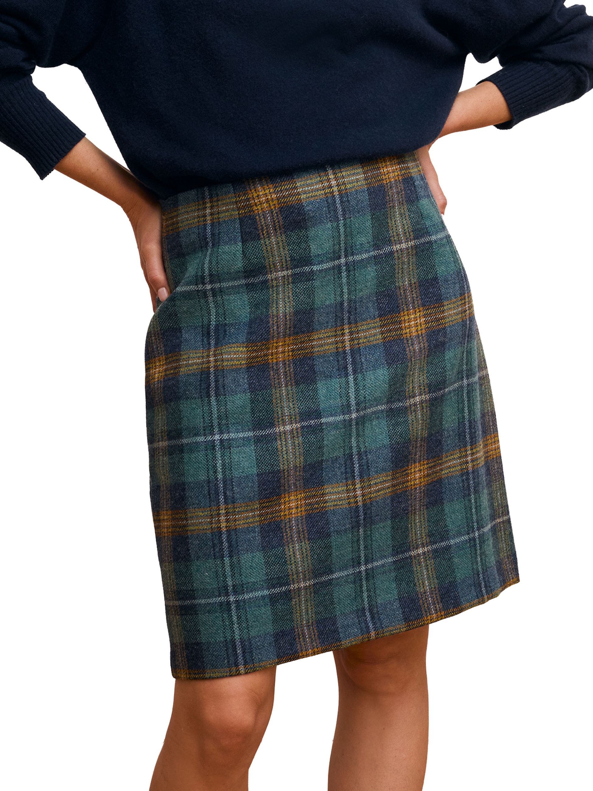 selected Teal / Ochre Tartan