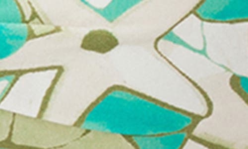 O'NEILL O'NEILL SHELL ABSTRACT MALIBU BIKINI TOP
