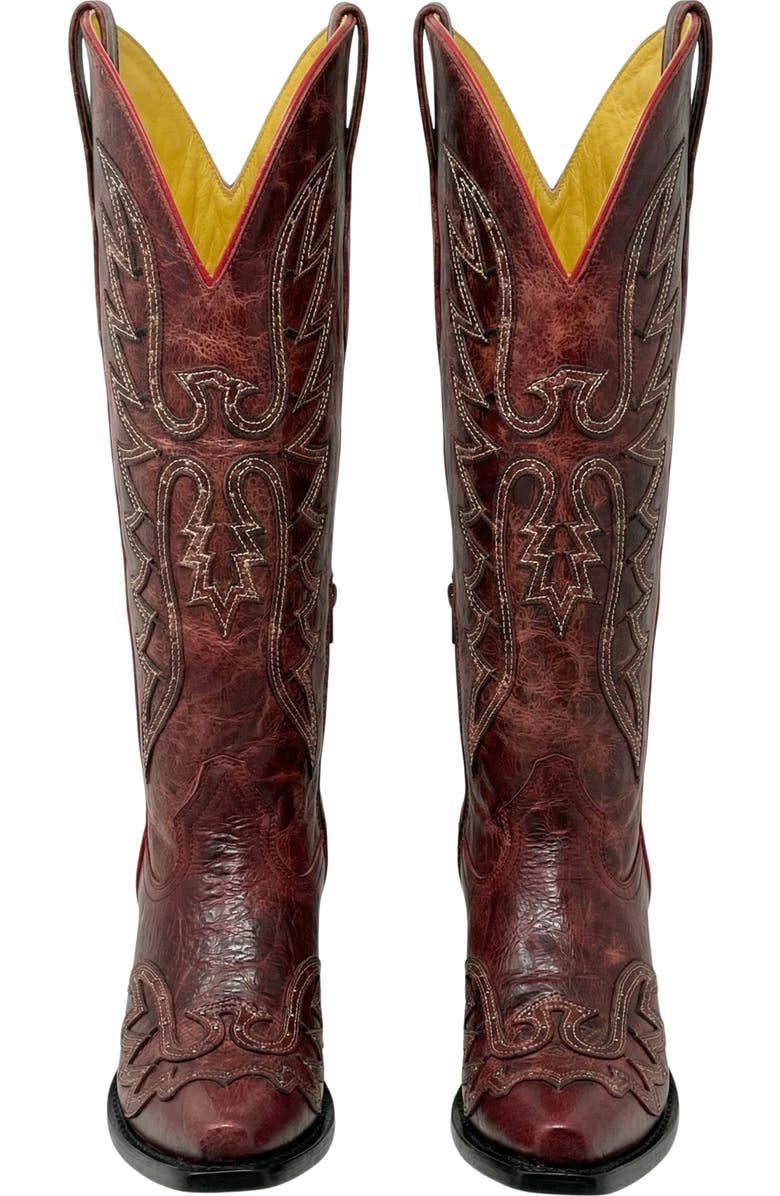NORTALIE The Sol Western Cowboy Boot, Alternate, color, Sol