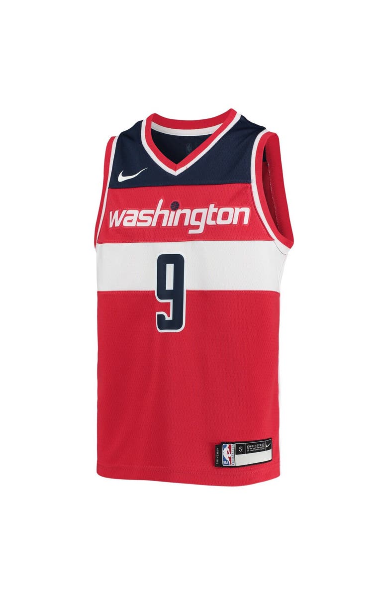 Nike Youth Nike Deni Avdija Red Washington Wizards 2020/21 Swingman Jersey - Icon Edition, Alternate, color, 