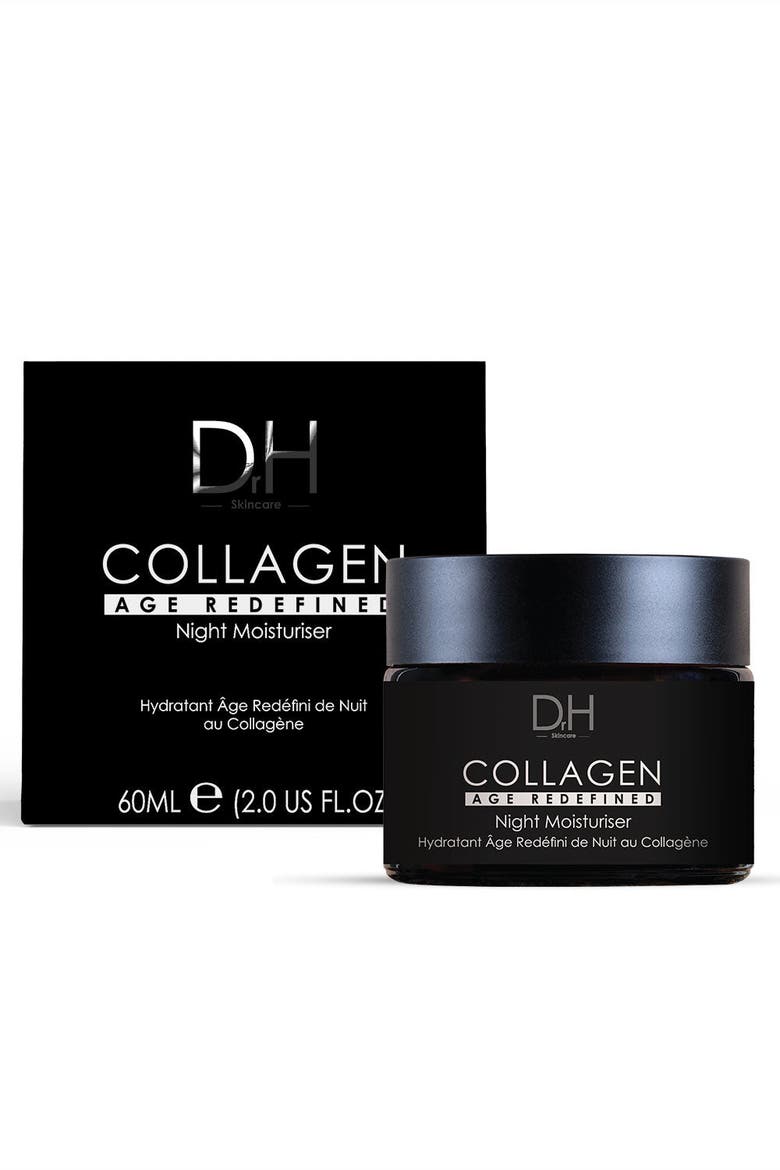 Collagen Anti-Aging Night Moisturizer 60ml for Loss of Firmness, Anti-Aging, Alternate, color, White