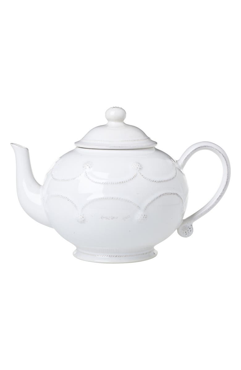 Juliska 'Berry and Thread' Ceramic Teapot, Main, color,