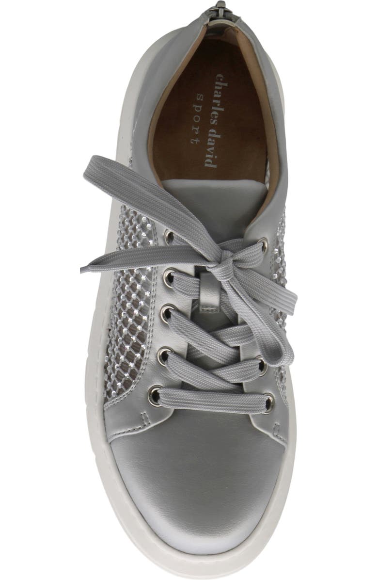 Charles David Sean Rhinestone Sneaker, Alternate, color,