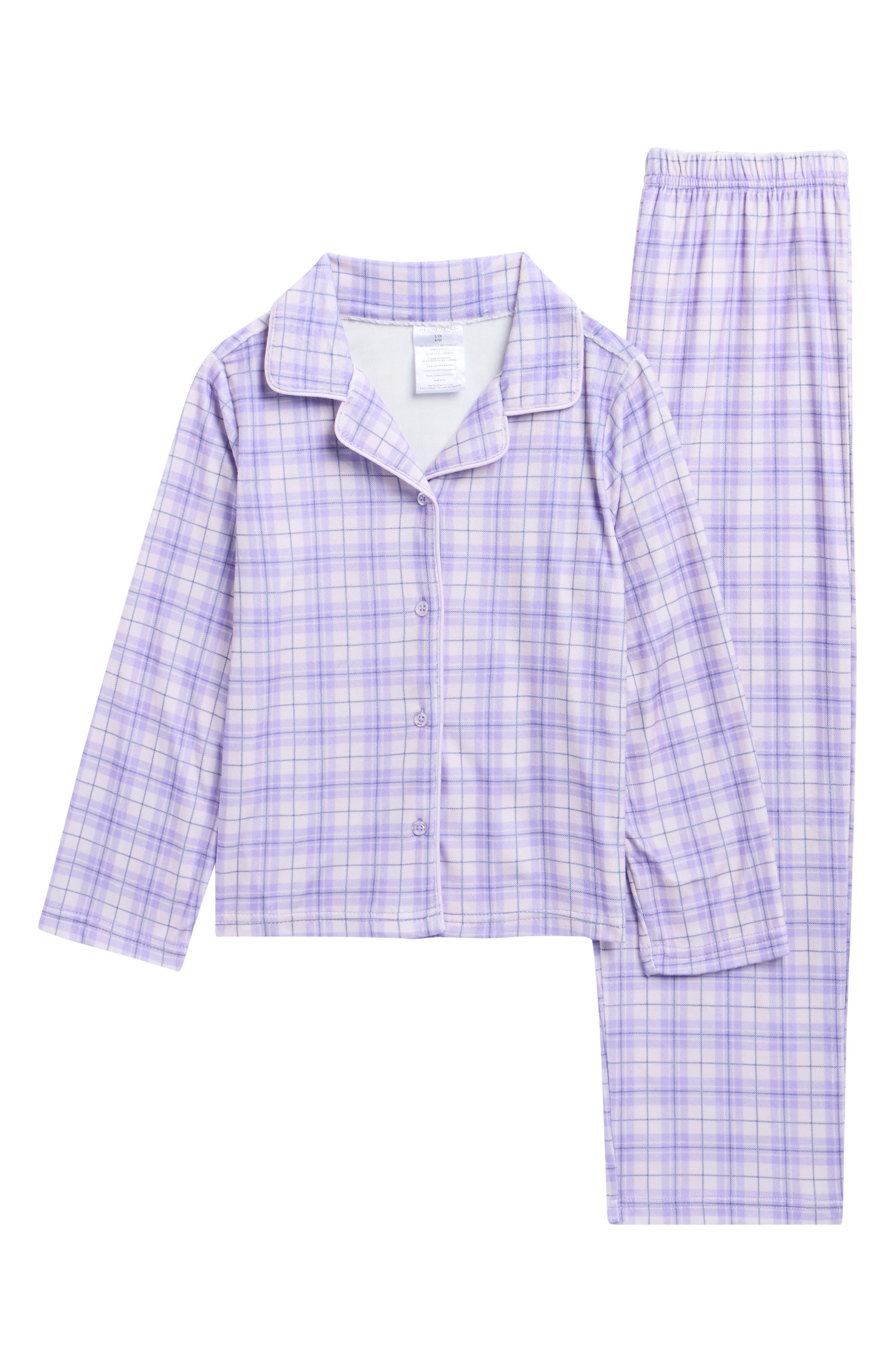 Kids' Notch Collar Pajamas