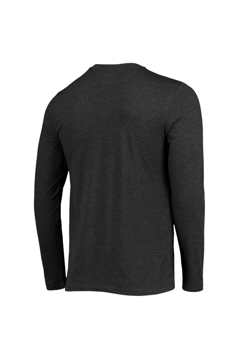 Men's Concepts Sport Crimson/Heathered Charcoal Harvard Crimson Meter Long Sleeve T-Shirt & Pants Sleep Set, Alternate, color, Crimson