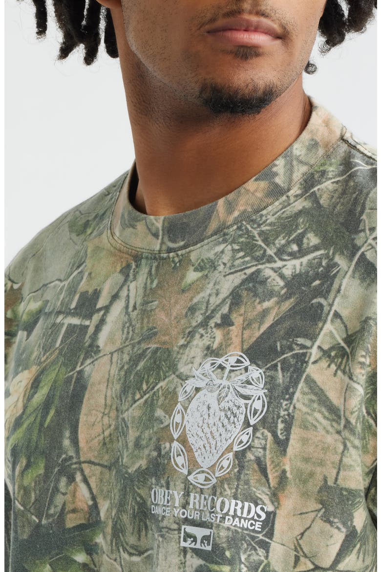 Garden Graphic T-Shirt, Alternate, color, LEAF CAMO