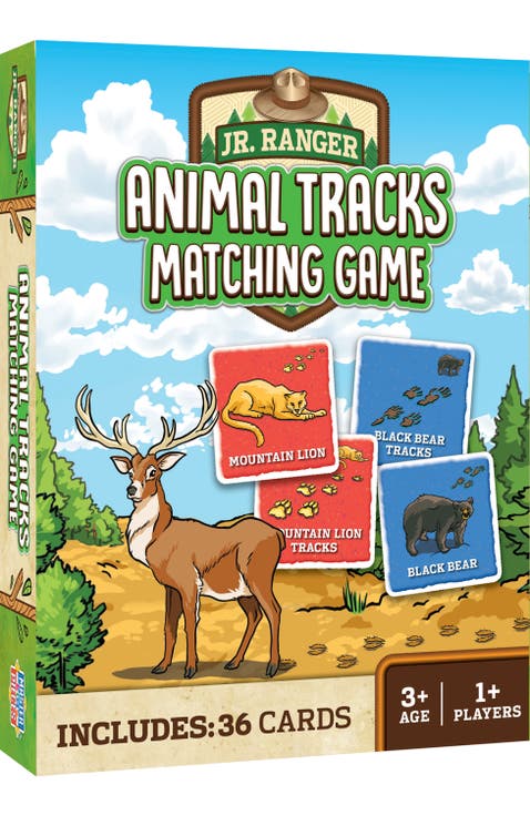Jr Ranger - Animal Tracks Matching Game