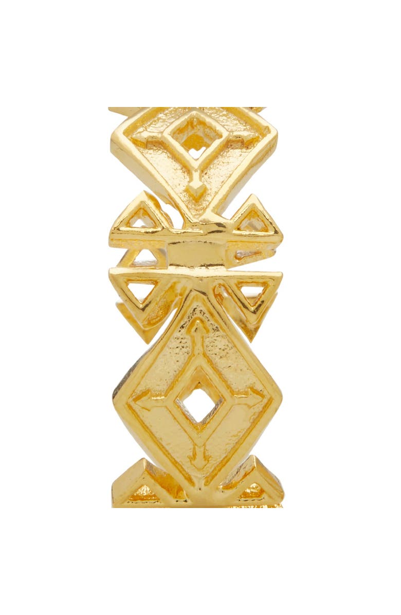 Dhwani Bansal SAFA HOOPS, Alternate, color, Gold Plated