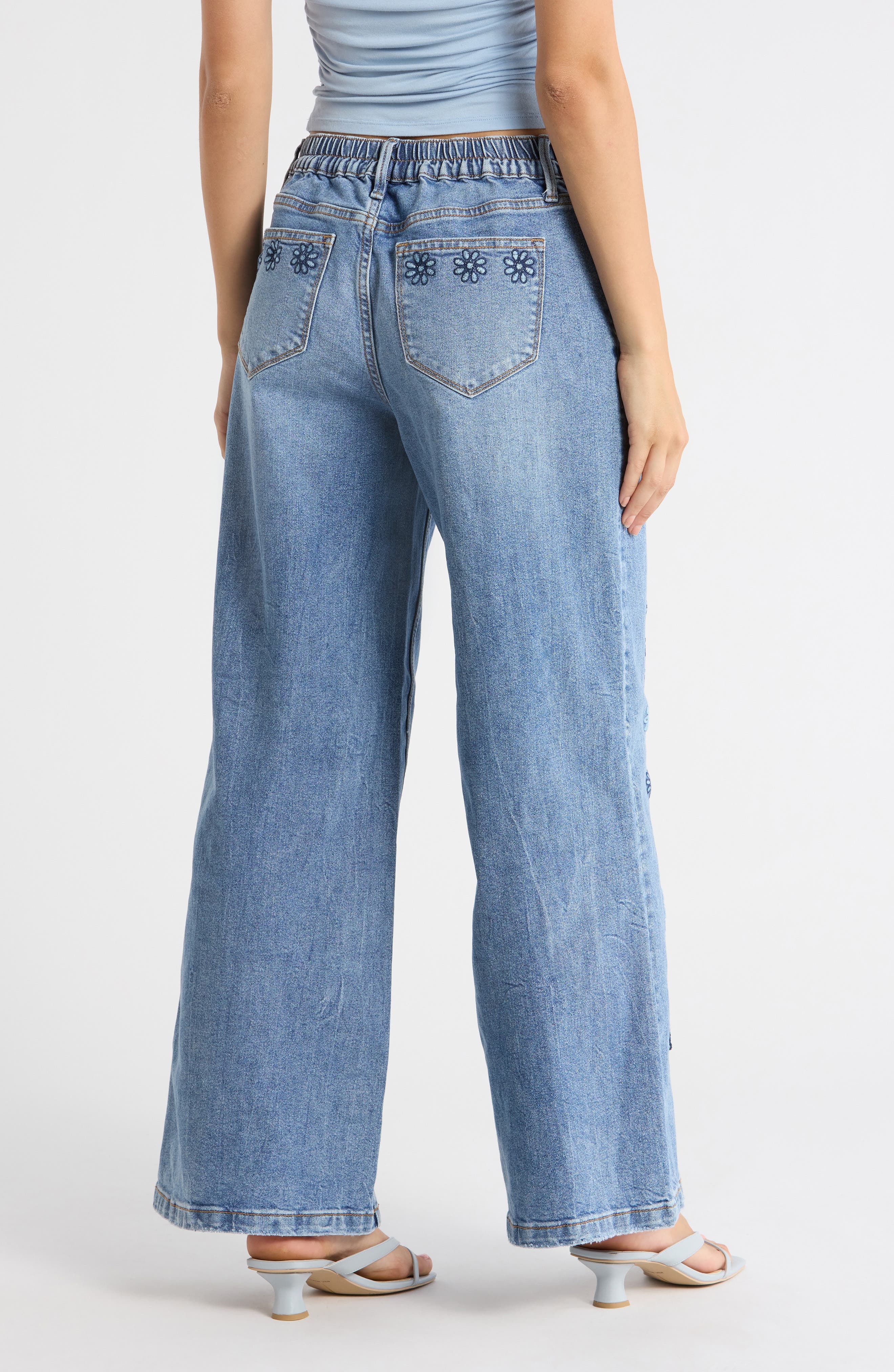 Eloise Wide Leg Jeans - image 2