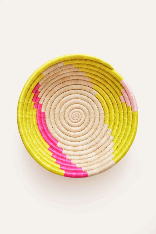 Indego Africa Sunbolt Plateau In Yellow And Natural