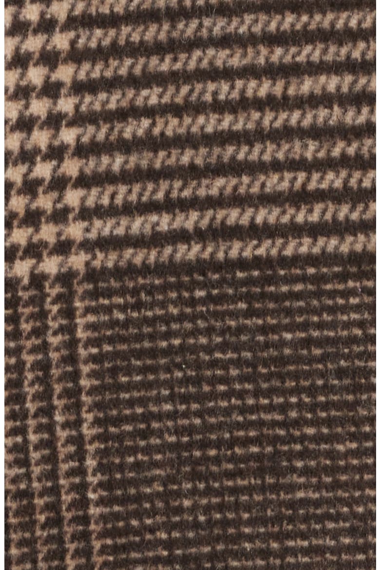 Wool Blend Coat, Alternate, color, TAUPE GLEN PLAID