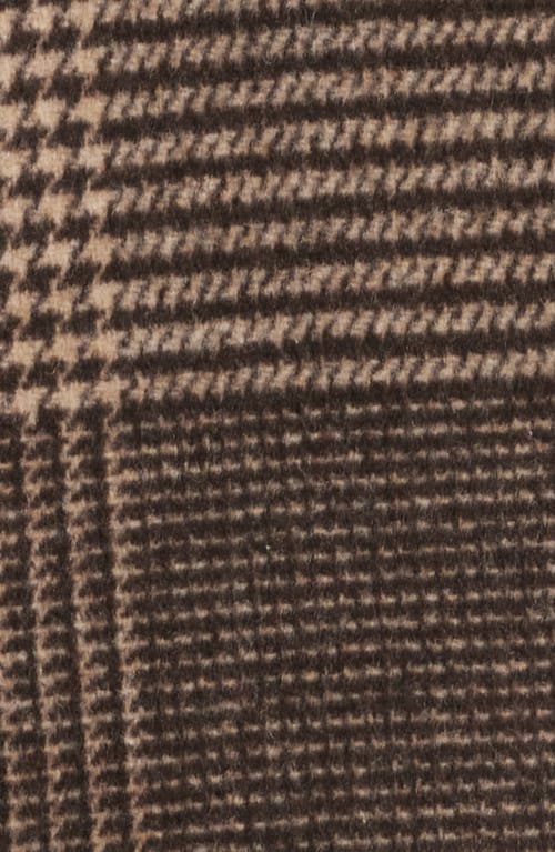 Vince Camuto Wool Blend Coat In Brown