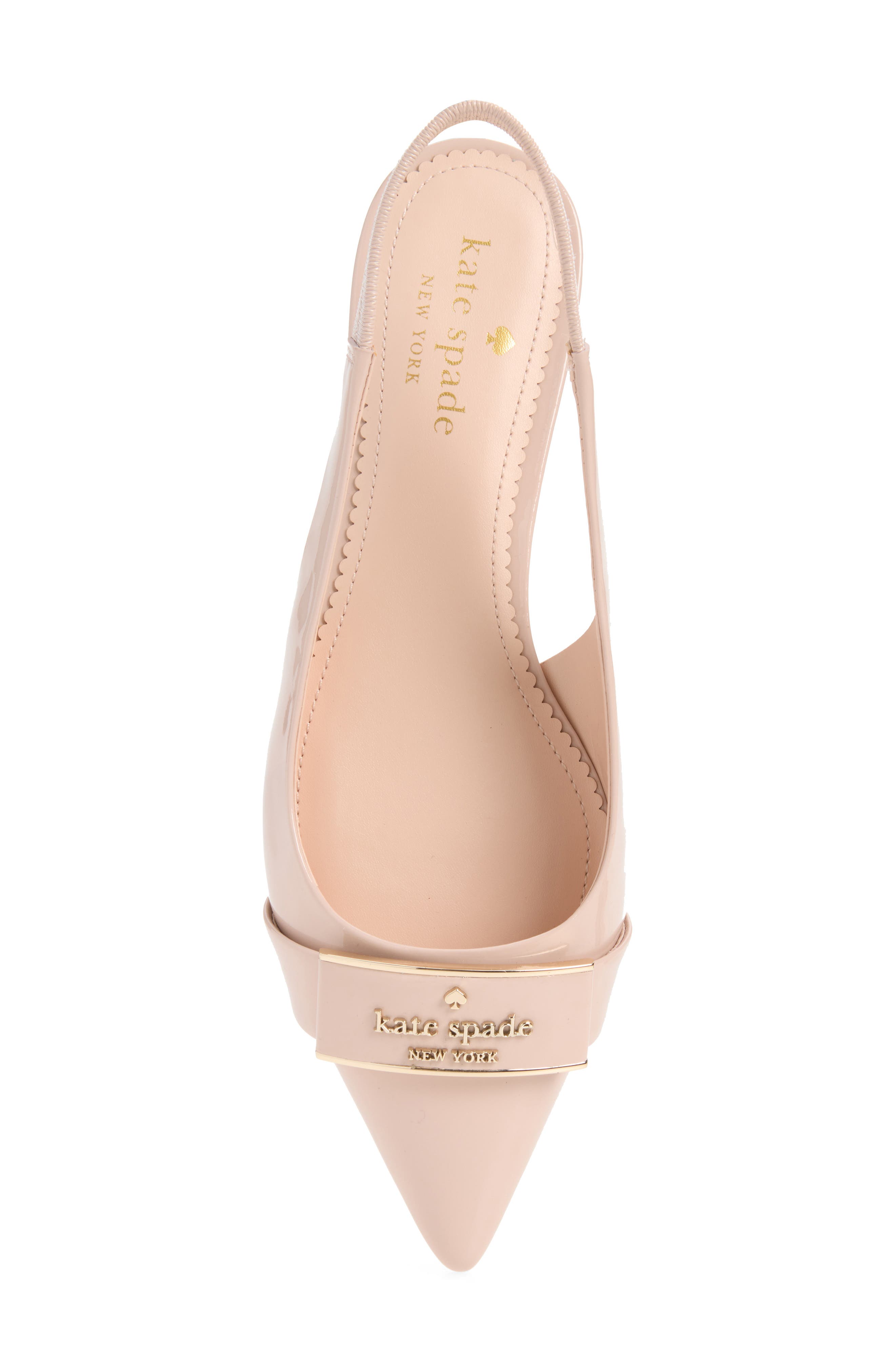 vanna slingback flat, Alternate, color, PALE VELLUM