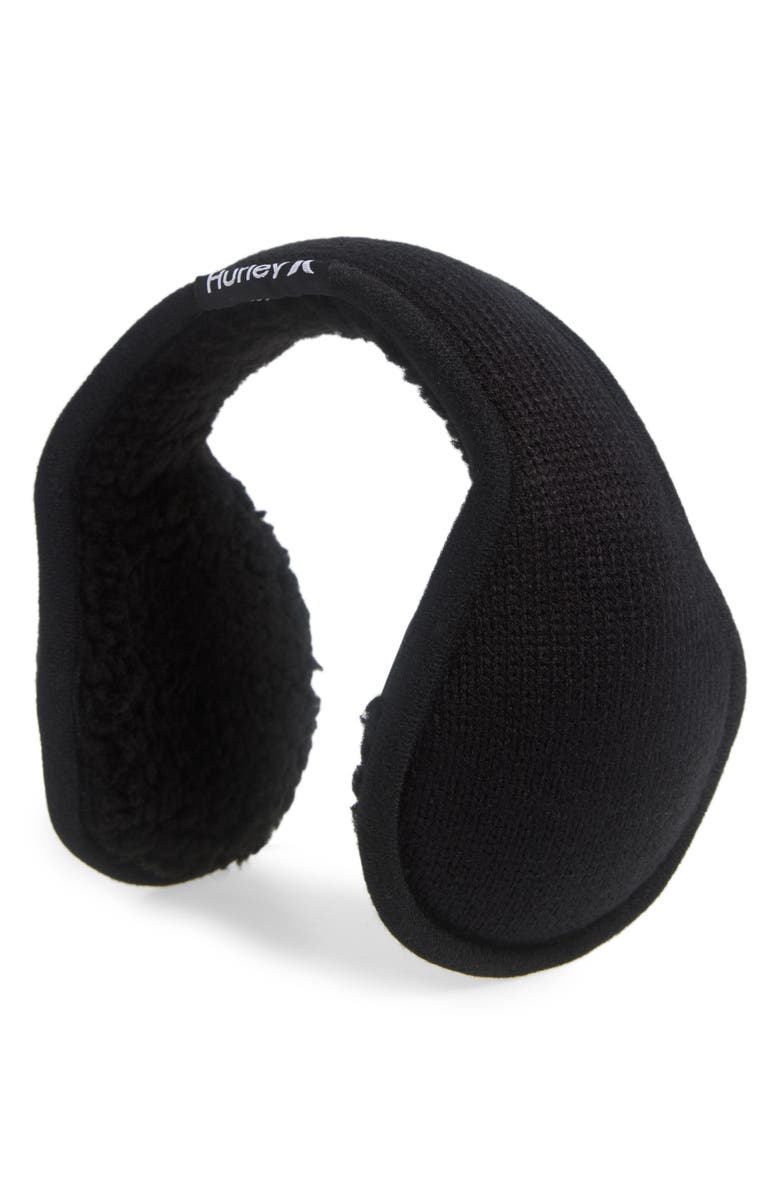 Hurley Corp Faux Fur Lined Earmuffs, Main, color, 