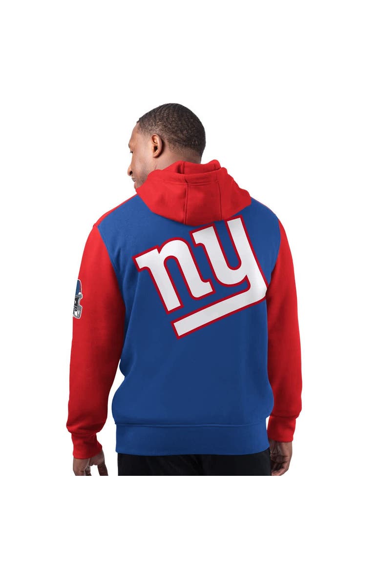 Men's Starter Royal New York Giants Extreme Pullover Hoodie, Alternate, color, Royal