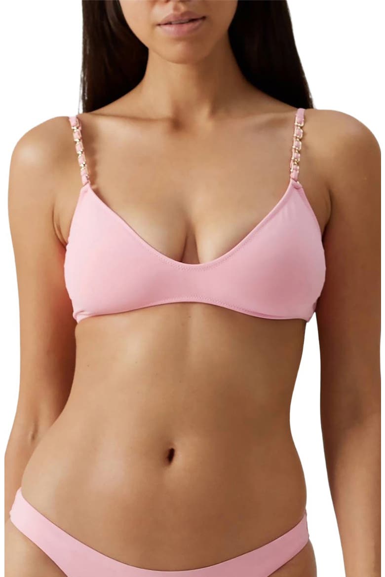 Lima Bikini Top, Main, color, ROSE