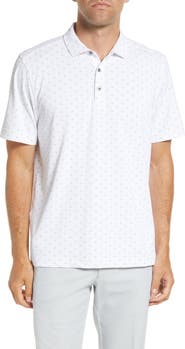 Cutter & Buck Virtue Piqué Tile Print Polo