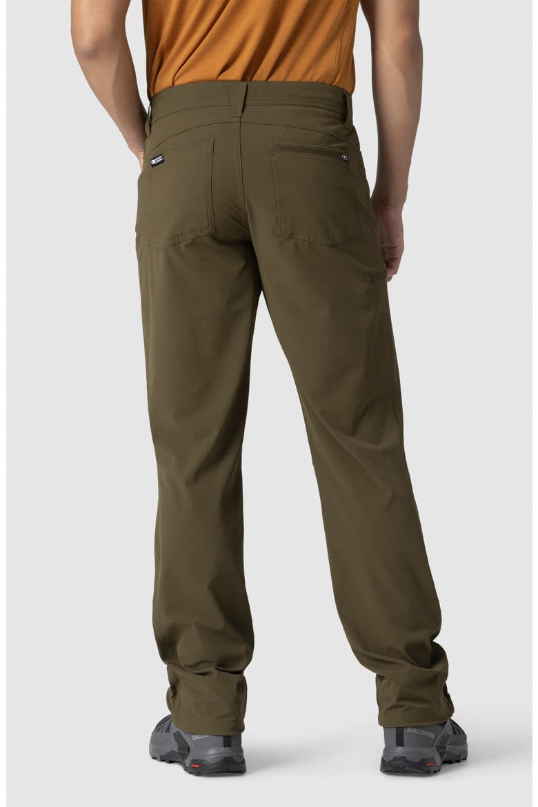 Ferrosi Stretch Nylon Slim Leg Pants, Alternate, color, DARK OLIVE