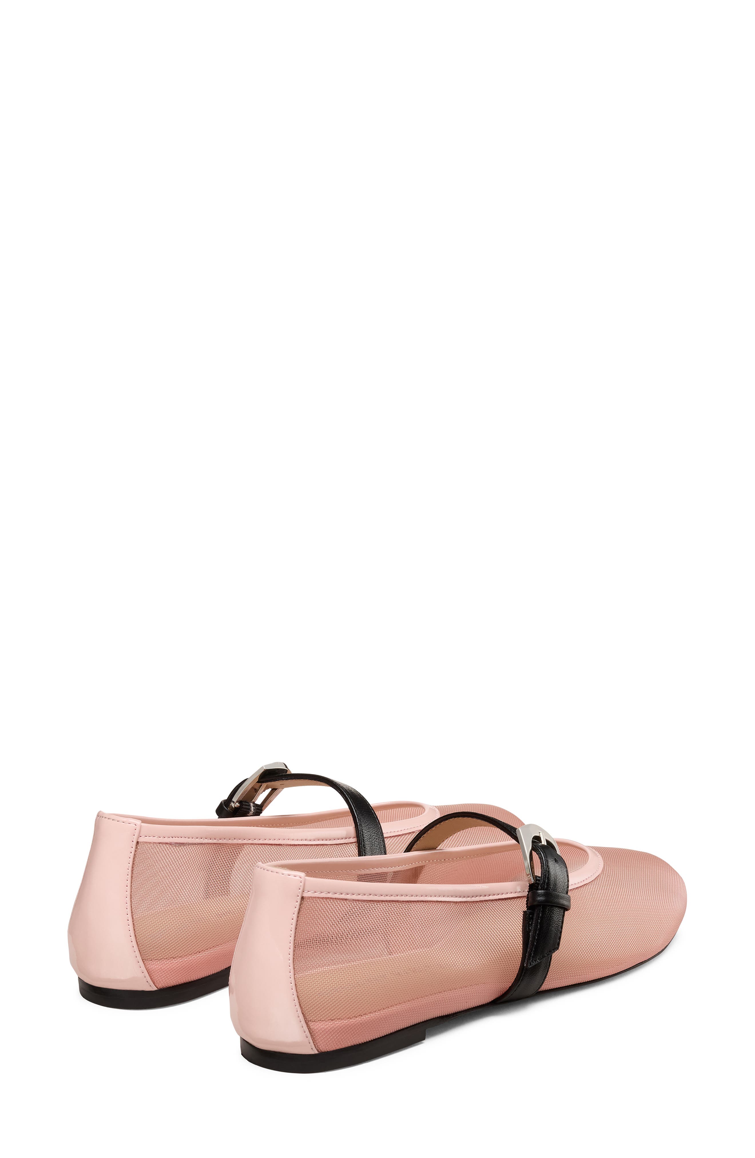 Stuart Weitzman Sai Bareitall Mary Jane, Alternate, color, Light Pink/Black