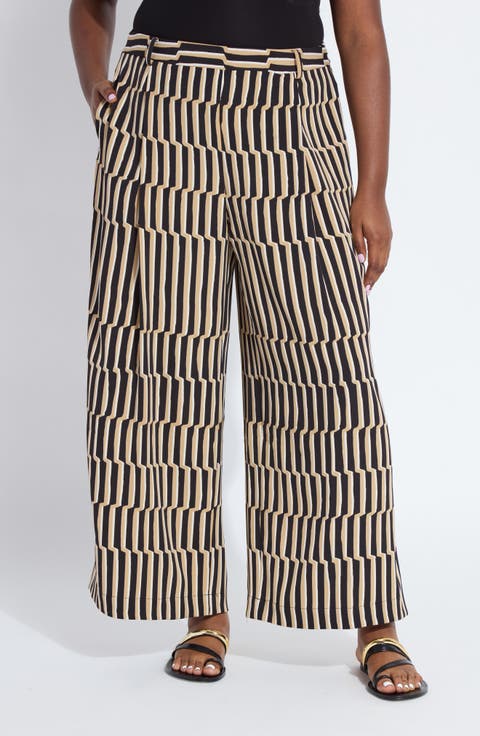Santana Pleated Trousers (Plus)