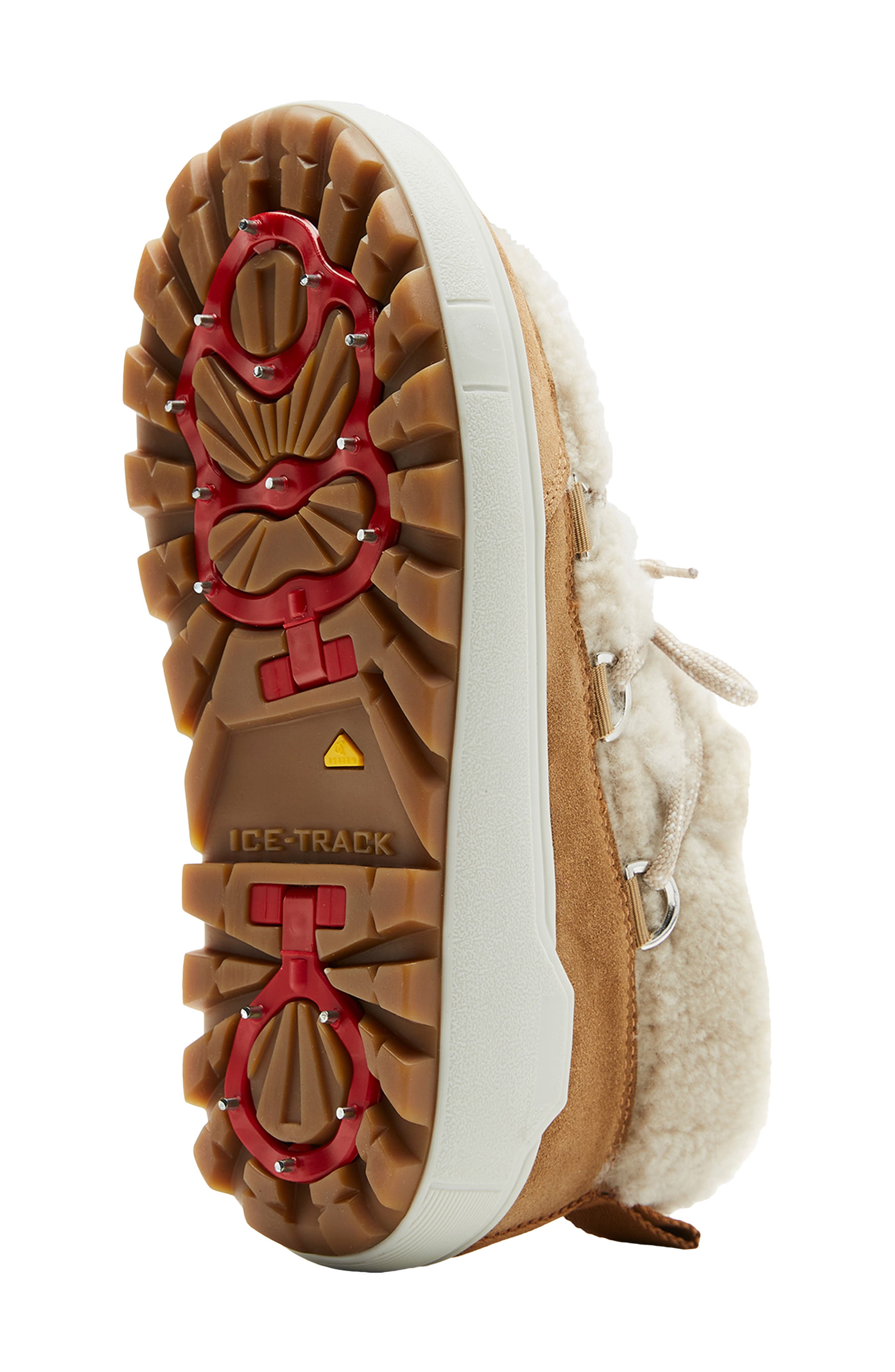 La Canadienne Laupen Genuine Shearling Lined Boot, Alternate, color, Toffee Suede