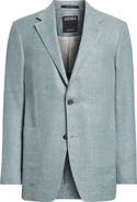 ZEGNA Fairway Crossover Linen Blend Sport Coat