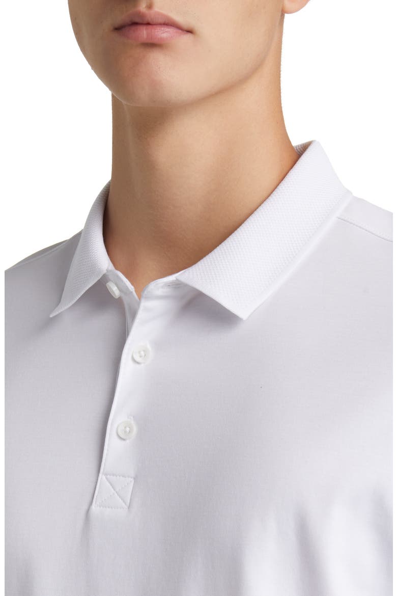 Pima Cotton Polo, Alternate, color, WHITE