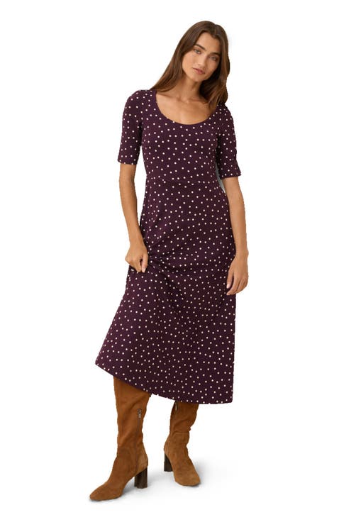 Fit & Flare Signature Scoop Dress Made With Organic Cotton