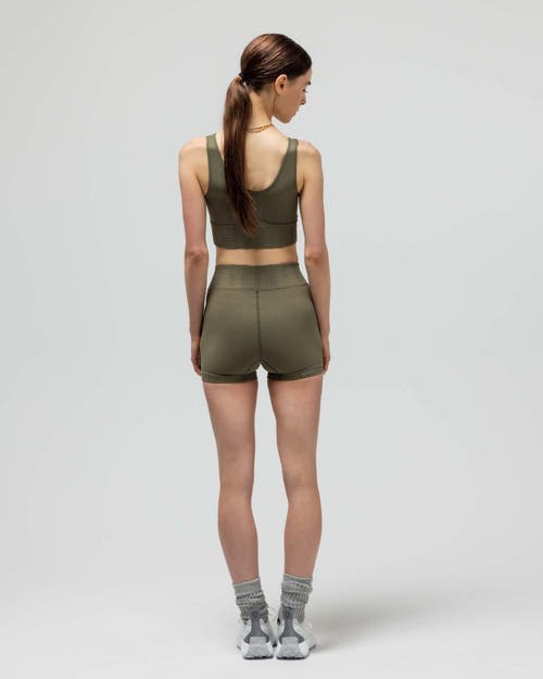 Reformer The V-neck Sports Bra In Green