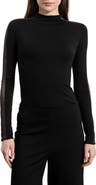 Marcella Suma Mock Neck Top